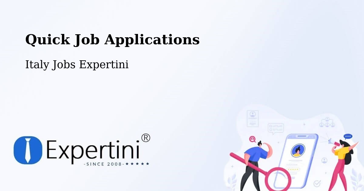 Quick Apply Feature – Amaro - Italy Jobs Expertini